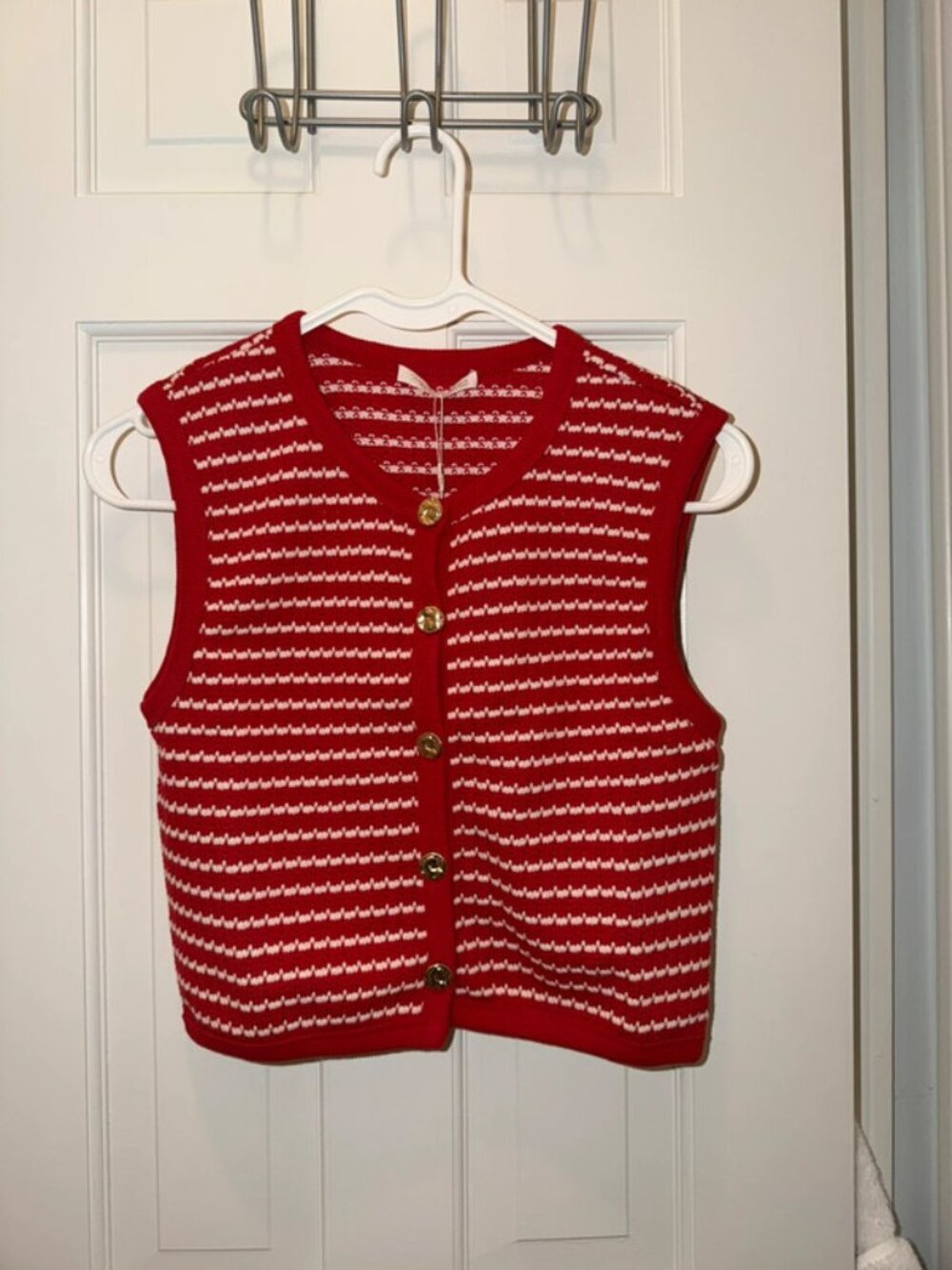 Knit Button Up Top